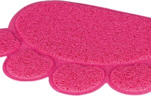 TRIXIE SCHOONLOOPMAT VOOR KATTENBAKKEN POOT PVC ROZE