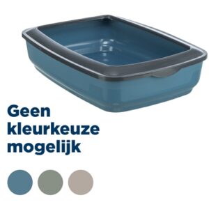 TRIXIE KATTENBAK MIO MET RAND ASSORTI