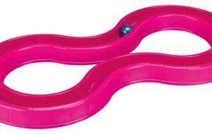 TRIXIE FLASHING BALL RACE KUNSTSTOF ROZE