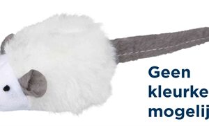 TRIXIE MUIS MET MICROCHIP PLUCHE MET KATTENMUNT ASSORTI