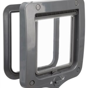 TRIXIE 2-WEG KATTENLUIK GRIJS