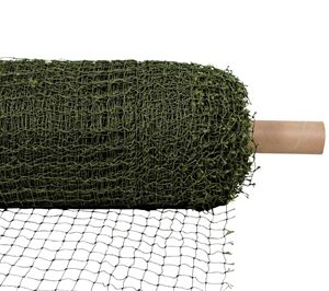 TRIXIE VEILIGHEIDSNET OP ROL MET METAALDRAAD OLIJFGROEN