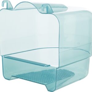 TRIXIE BADHUIS HALFROND TRANSPARANT BLAUW