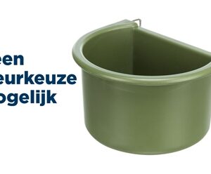 TRIXIE HANGBAKJE MET DRAADHOUDER KUNSTSTOF ASSORTI