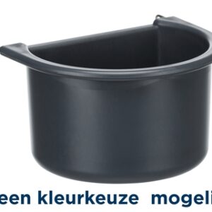 TRIXIE HANGBAKJE MET DRAADBEUGELS KUNSTSTOF ASSORTI