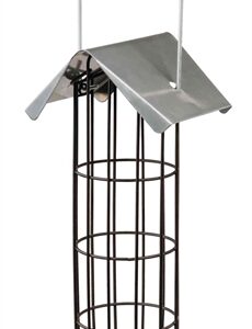 TRIXIE MEZENBOLLENHOUDER MET DAK 4 BOLLEN METAAL ZWART