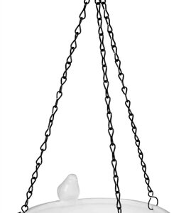 TRIXIE VOGELDRINKSCHAAL HANGEND KERAMIEK WIT