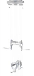 TRIXIE VOEDERSILO KUNSTSTOF / METAAL ZILVER