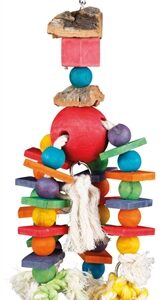 TRIXIE SPEELGOED AAN KETTING TOUW & KRALEN HOUT / KURK