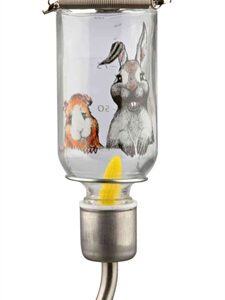 TRIXIE DRINKFLES HONEY&HOPPER GLAS MET SPANVEER / DRAADBEUGEL