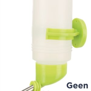 TRIXIE DRINKFLES KUNSTSTOF MET SCHROEFBEVESTIGING ASSORTI