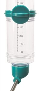 TRIXIE DRINKFLES KUNSTSTOF MET SCHROEFBEVESTIGING ASSORTI