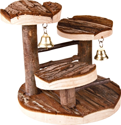 TRIXIE KLAUTERREK MET KLOKJE HAMSTER SCHORSHOUT