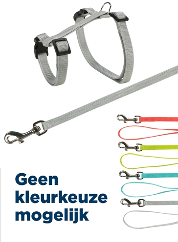TRIXIE TUIG MET RIEM KONIJNEN ASSORTI
