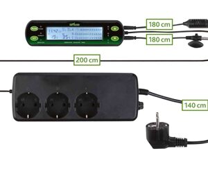 TRIXIE REPTILAND THERMOMETER / HYGROSTAAT DIGITAAL 3 SCHAKELINGEN