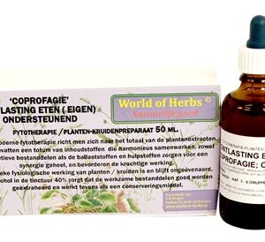 WORLD OF HERBS FYTOTHERAPIE COPROFAGIE ONTLASTING ETEN