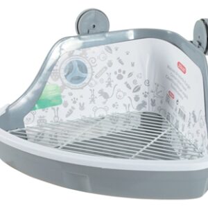 ZOLUX HOEKTOILET KNAAGDIER GRIJS