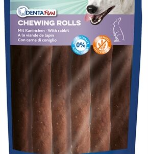 TRIXIE DENTA FUN RABBIT CHEWING ROLLS
