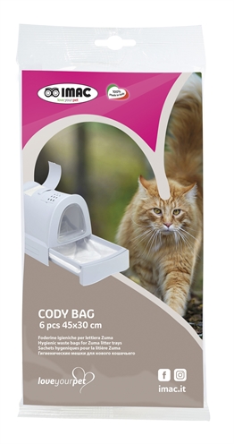 IMAC KATTENBAKZAK CODY VOOR KATTENBAK ZUMA / 50X36X10 CM