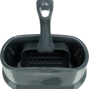 TRIXIE UNIVERSELE KATTENBAKSCHEP HOUDER GRIJS