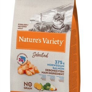 NATURES VARIETY SELECTED STERILIZED NORWEGIAN SALMON