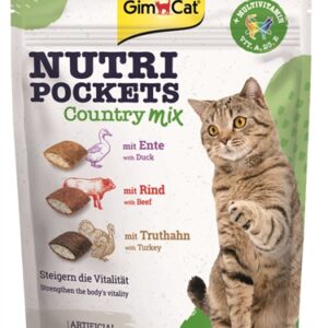 GIMCAT NUTRI POCKETS COUNTRY MIX