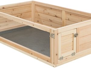 TRIXIE INDOOR REN CAVIA HOUT / PLEXIGLAS