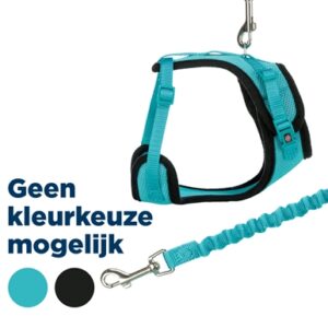 TRIXIE KATTENTUIG MESH Y-VORM MET ELASTISCHE RIEM ASSORTI