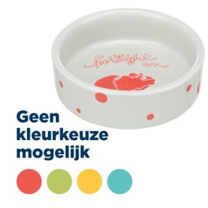 TRIXIE VOERBAK / WATERBAK KERAMIEK SPOTLIGHT HAMSTER ASSORTI