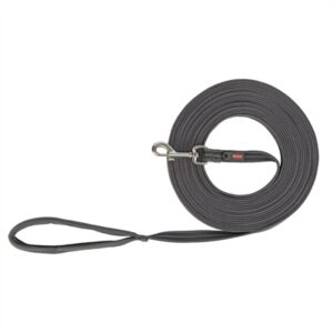 TRIXIE HONDENRIEM SLEEPLIJN FUSION GRAFIET GRIJS