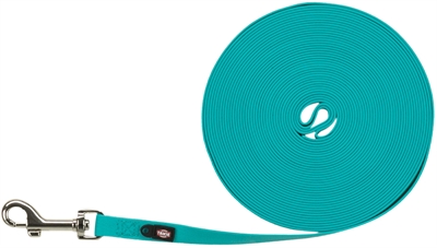 TRIXIE HONDENRIEM EASY LIFE SLEEPLIJN OCEAAN BLAUW / TURQUOISE