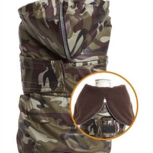 CROCI HONDENJAS TECKEL MILITARY CAMOUFLAGE BRUIN