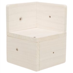 TRIXIE MUURELEMENT 3 VOOR MUURLANDSCHAP VOOR HOEK WIT