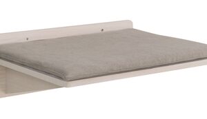 TRIXIE LIGPLATEAU MET KUSSEN VOOR MUURLANDSCHAP WIT