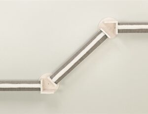 TRIXIE SET 2 MUURLANDSCHAP KLIMPAD WIT / GRIJS