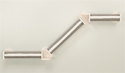 TRIXIE SET 2 MUURLANDSCHAP KLIMPAD WIT / GRIJS