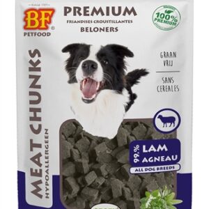 BF PETFOOD MEAT CHUNKS LAM