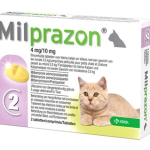 KRKA MILPRAZON ONTWORMINGSTABLETTEN KAT