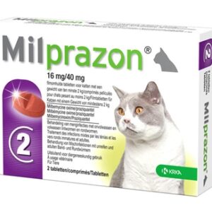 KRKA MILPRAZON ONTWORMINGSTABLETTEN KAT