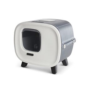 SAVIC KATTENBAK MIRA DELUXE ANTRACIET / WIT