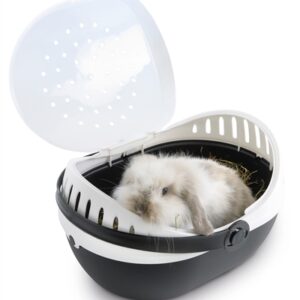 SAVIC TRANSPORTBOX ELMO ZWART / WIT