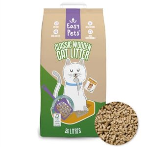 EASYPETS BIODEGRADABLE CLASSIC HOUTKORRELS KATTENBAKVULLING