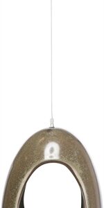 TRIXIE DRINKBAK HANGEND KERAMIEK CREME / BOSGROEN