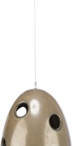 TRIXIE NESTELHULP HANGEND KERAMIEK CREME / BOSGROEN