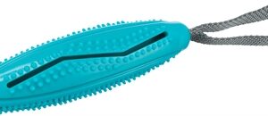 TRIXIE SNACKSTICK AAN SINGELBAND TPR / POLYESTER BLAUW