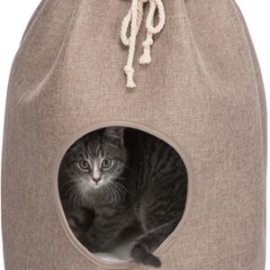 TRIXIE KATTENMAND SCHUILPLAATS NELLI LICHTBRUIN / WIT-TAUPE
