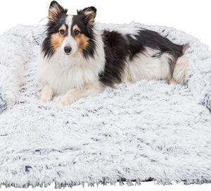 TRIXIE SOFA BED HARVEY MEUBELBESCHERMER HOEKIG WIT / ZWART