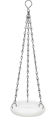 TRIXIE VOGELDRINKSCHAAL HANGEND KERAMIEK WIT