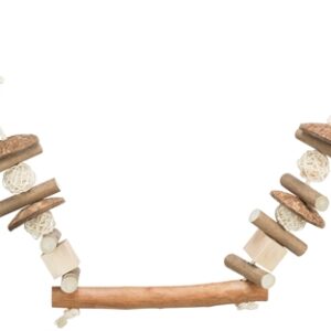 TRIXIE KNABBELSCHOMMEL KOKOSNOOT/HOUT/ROTAN