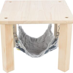 TRIXIE SCHUILPLAATS MET HANGMAT SUNNY ASSORTI / GRIJS